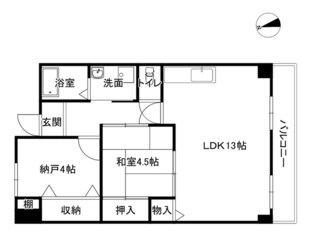 姫路駅 徒歩25分 2階の物件間取画像